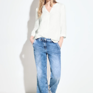 Blúzka ľan. biela Cecil