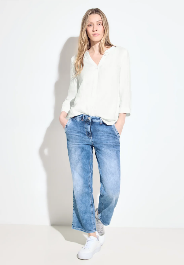 Blúzka ľan. biela Cecil