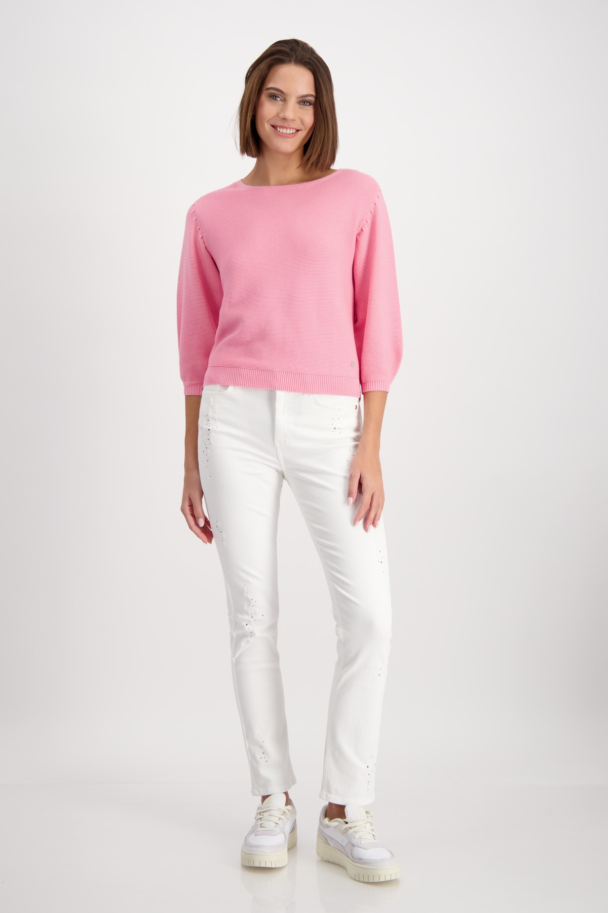 Pulóver ružový Monari