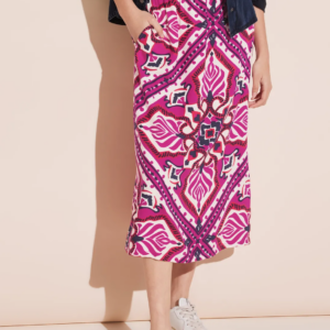 Sukňa ružová-vzor Street One