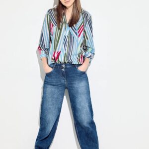 Blúzka modrá-pásik  Cecil