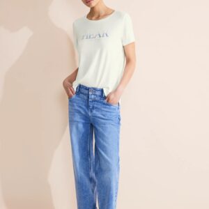 Tričko biela-potlač Street One