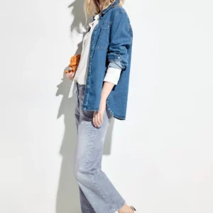 Nohavice modrá-pásik Cecil