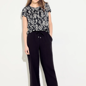 Tričko čierna-potlač Cecil