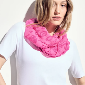 Tunel ružová-potlač Cecil