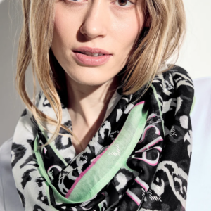 Tunel čierna-potlač Cecil