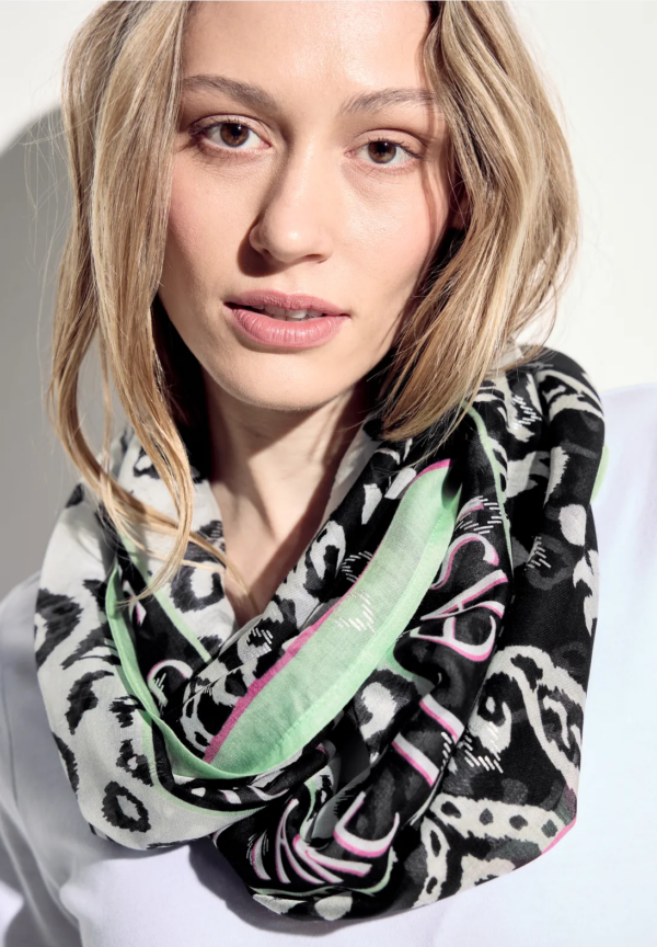 Tunel čierna-potlač Cecil