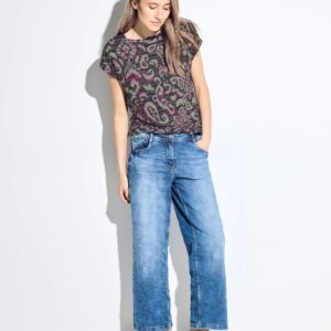 Tričko čierna-potlač Cecil