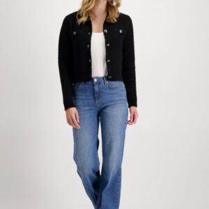 Bunda čierna Monari