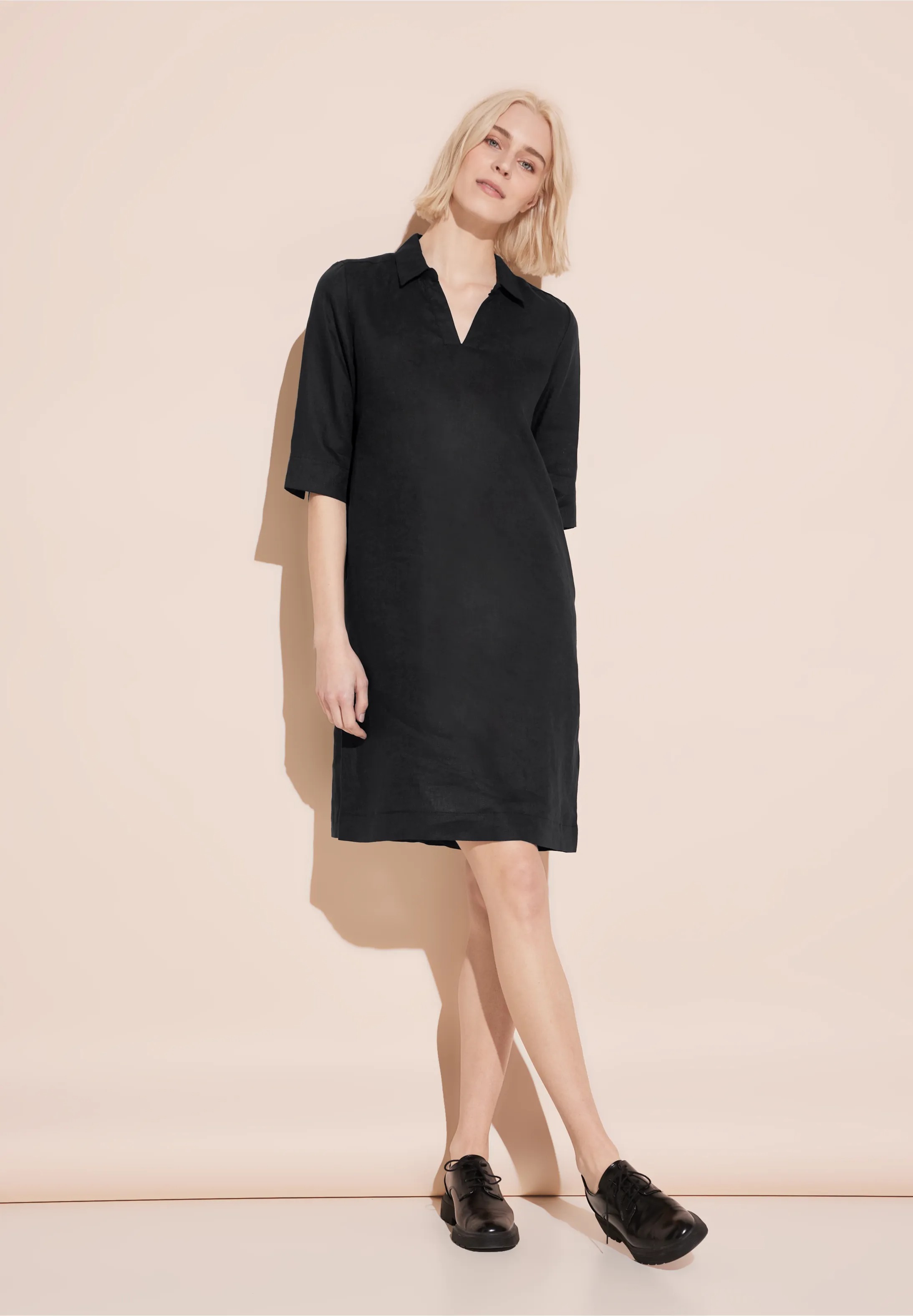 Šaty ľan čiene Street One