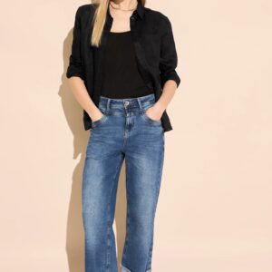 Blúzka ľan čierna Street One