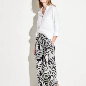 Nohavice čierna-vzor Cecil