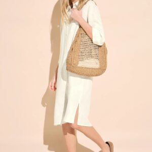 Šaty ľan biele Street One