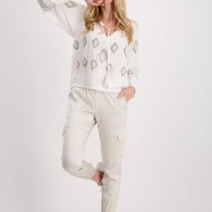 Nohavice béž Monari