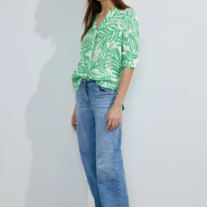 Blúza zelená -vzor Cecil