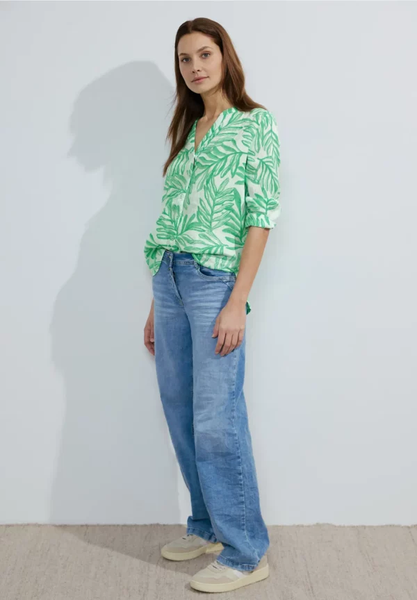 Blúza zelená -vzor Cecil