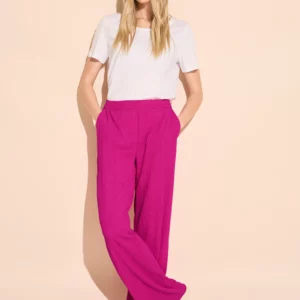 Nohavice fuxia Street One