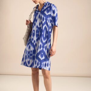 Šaty modrá-vzor Street One