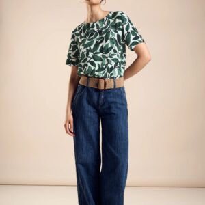 Top zelená-vzor Street One