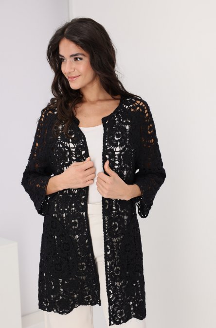 Kardigán čierna Monari