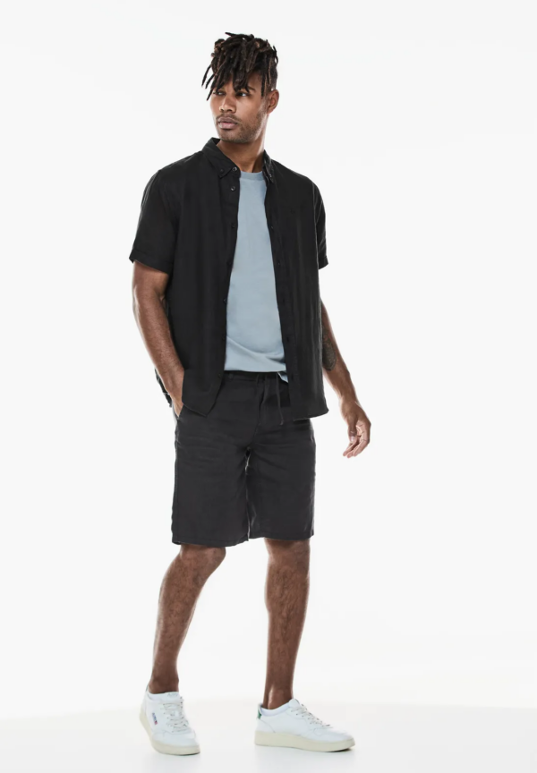 Bermudy čierna Street One