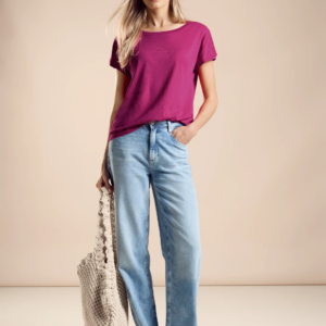 Top cyklámenová Street One