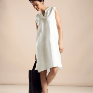 Šaty ľan.biela Street One