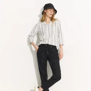 Nohavice čierna Cecil