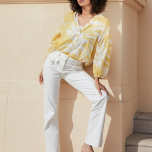 Nohavice biela Monari