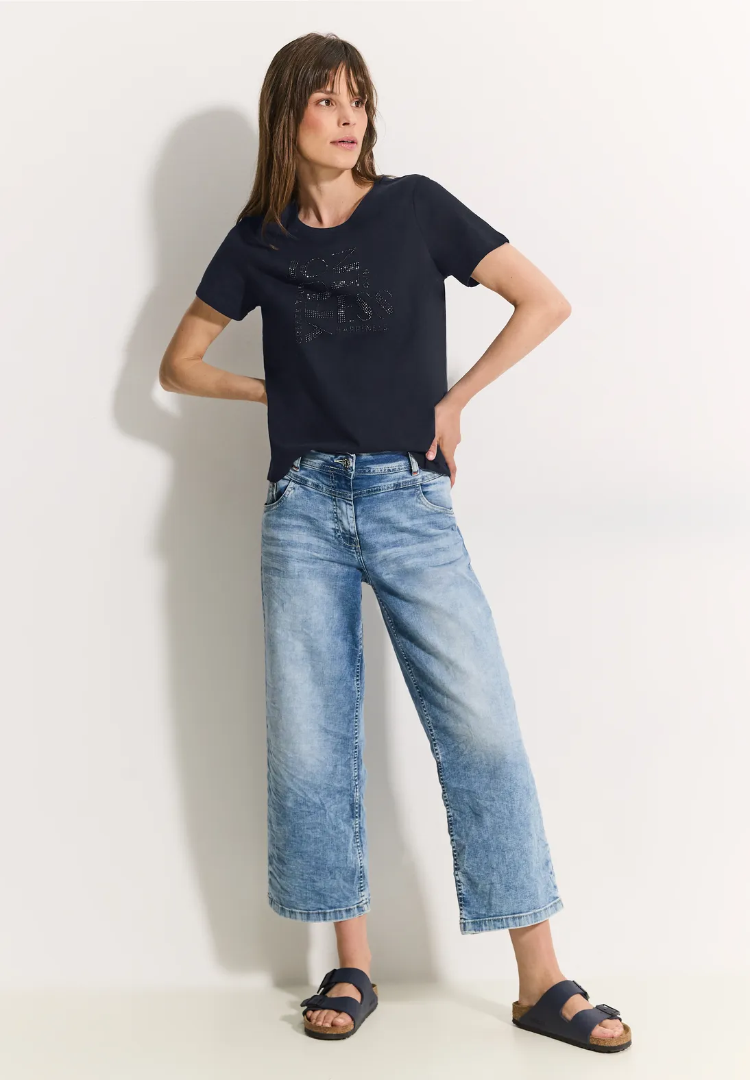 Tričko tm.modrá Cecil