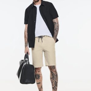 Bermudy béž Street One