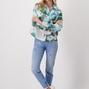 Košeľa mint-vzor Monari