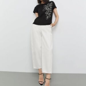 Tričko čierna-potlač Taifun