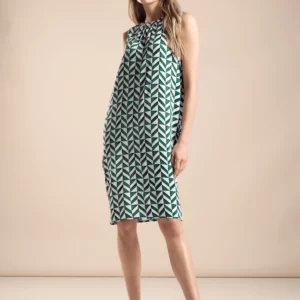 Šaty zelená-vzor Street One