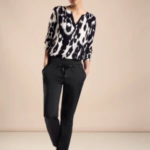 Nohavice čierna Street One