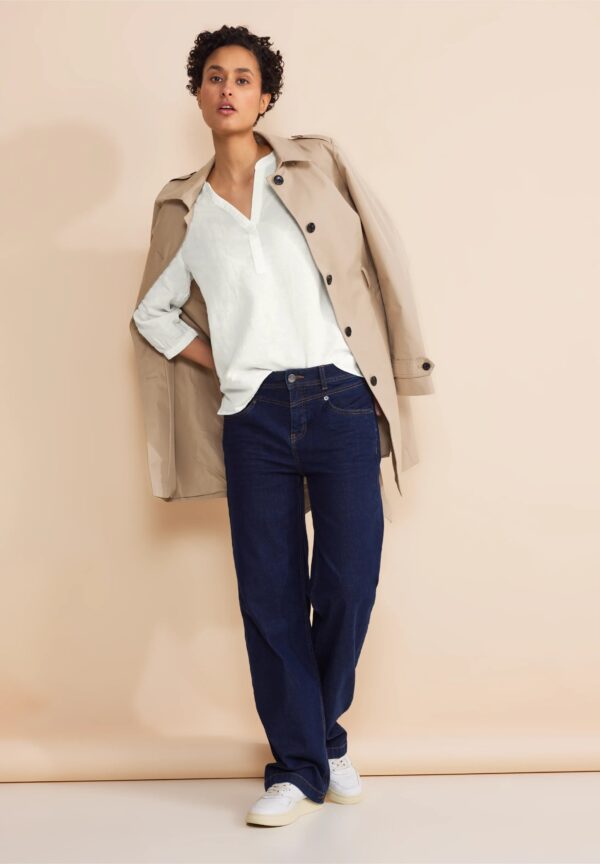 Blúzka ľan. biela Street One