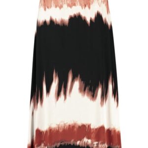 Sukňa čierna-vzor Taifun