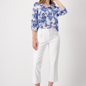 Nohavice biela Monari