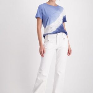 Tričko modrá-vzor Monari