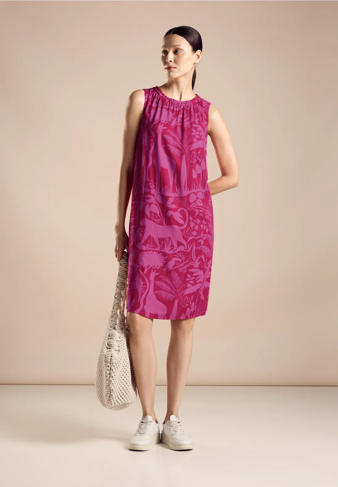 Šaty ružová-vzor Street One