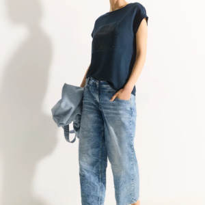 Tričko tm.modrá  Cecil