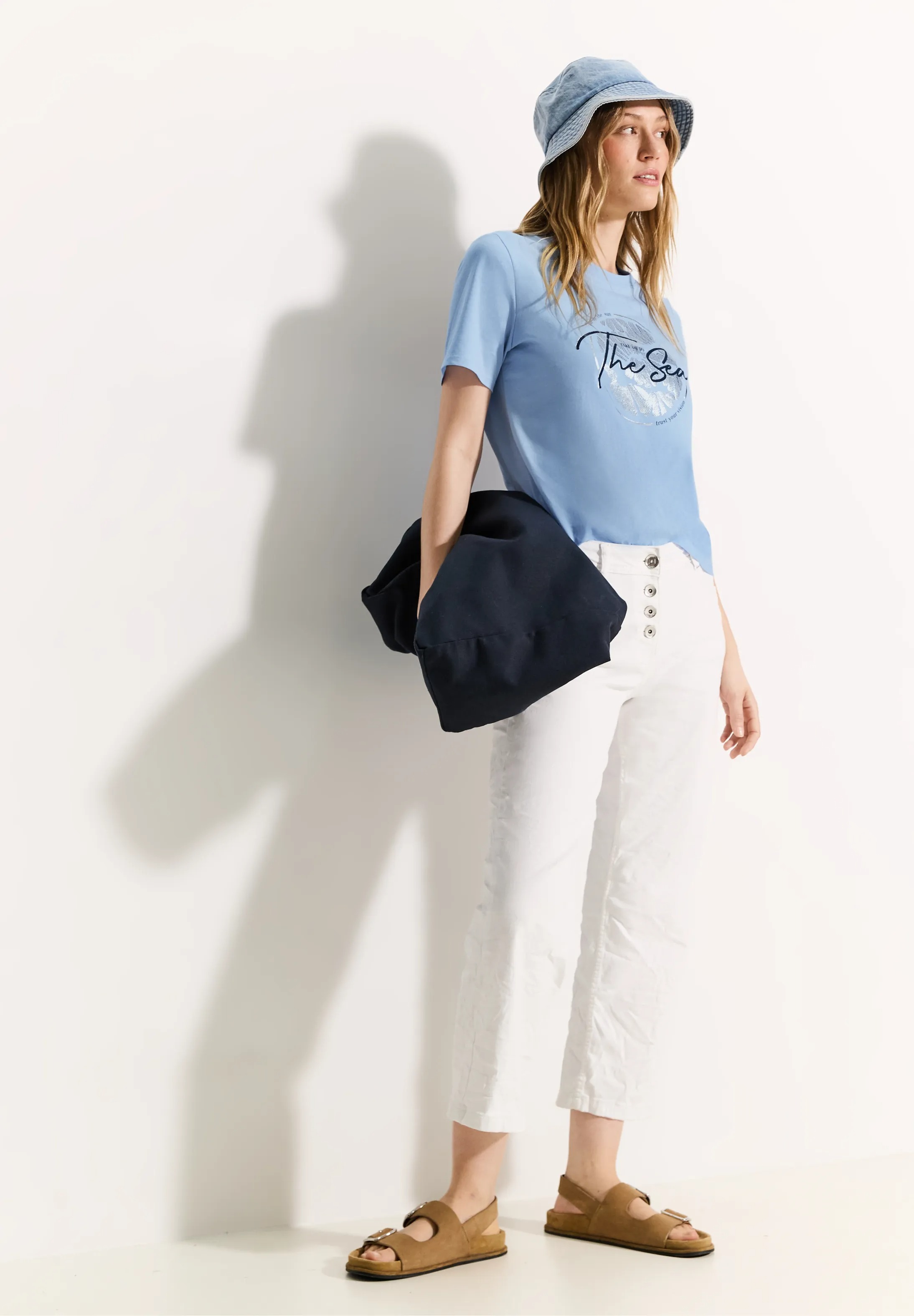 Tričko sv.modrá Cecil