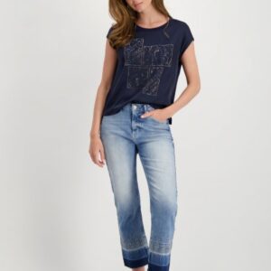 Tričko tm.modrá  Monari