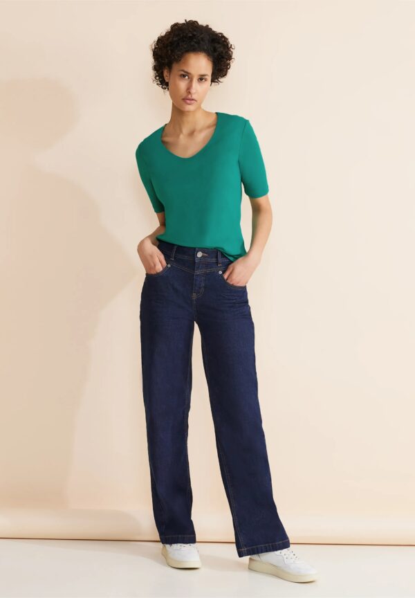 Tričko smaragd Street One