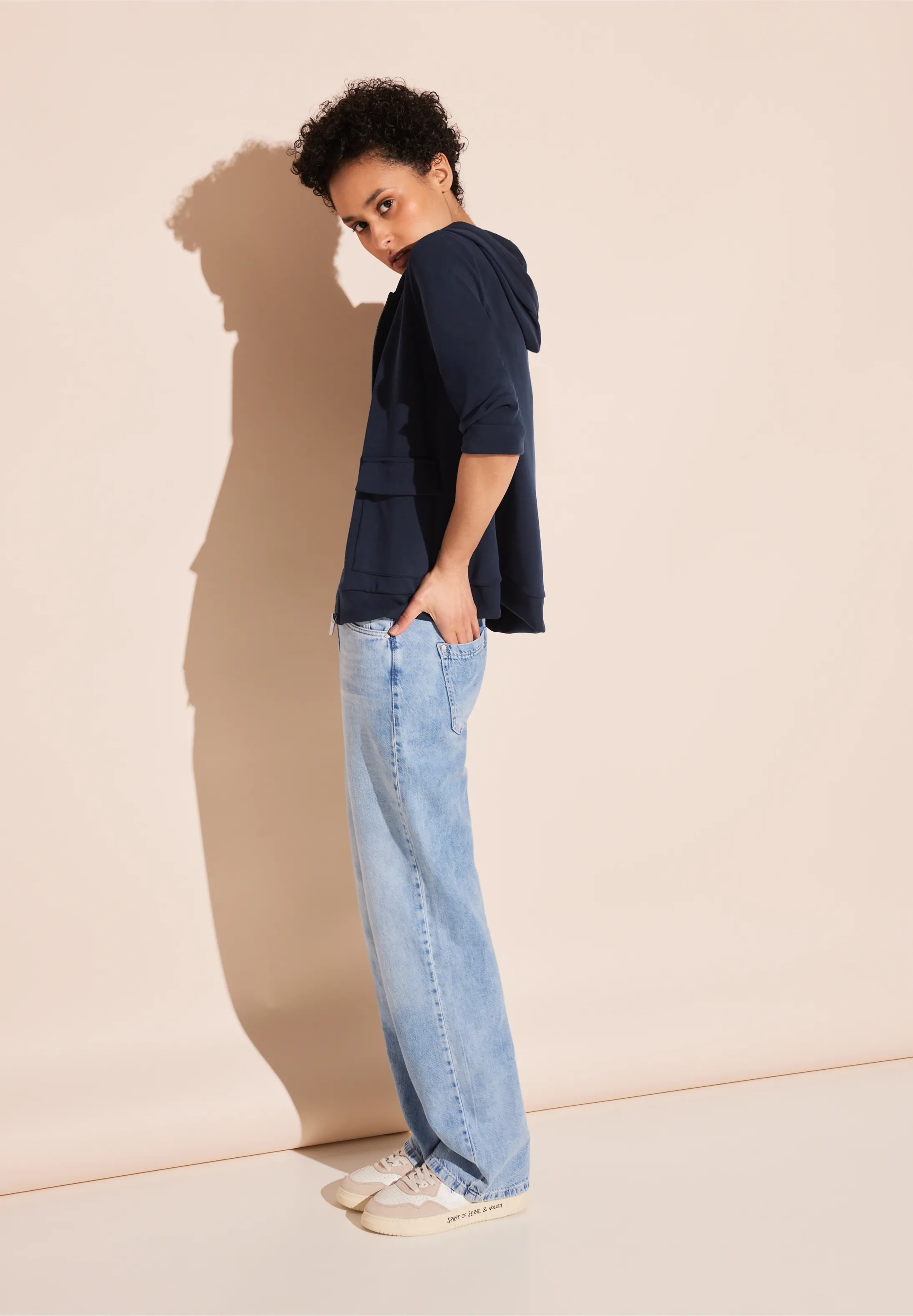 Mikina modrá Street One