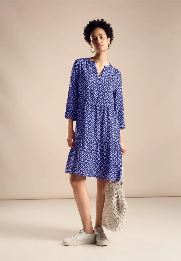 Šaty modrá-vzor  Street One