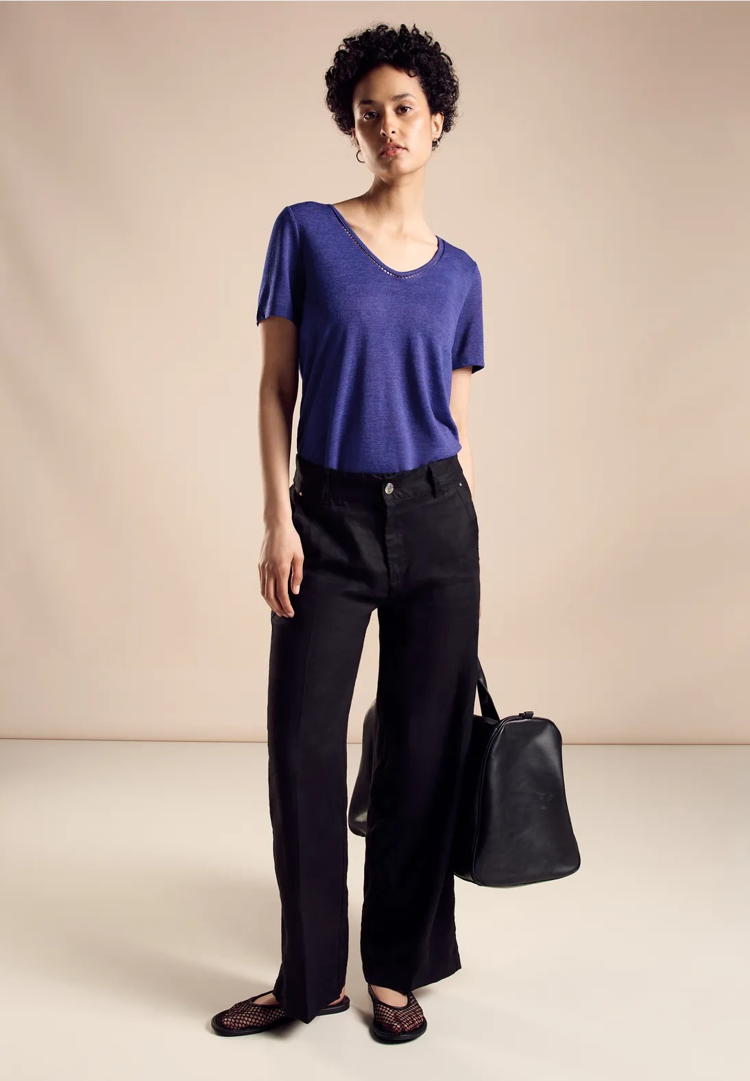 Tričko modrá Street One