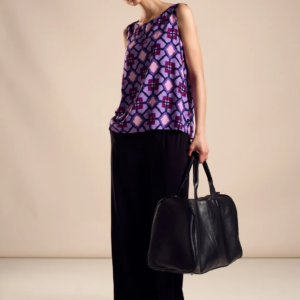 Top fialová-vzor Street One