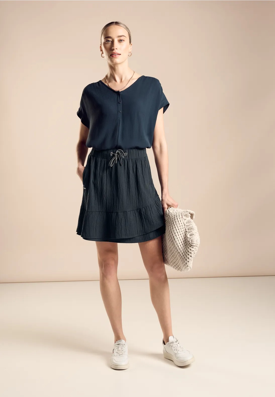 Sukňa petrolej Street One