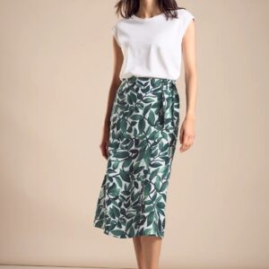 Sukňa zelená-vzor Street One